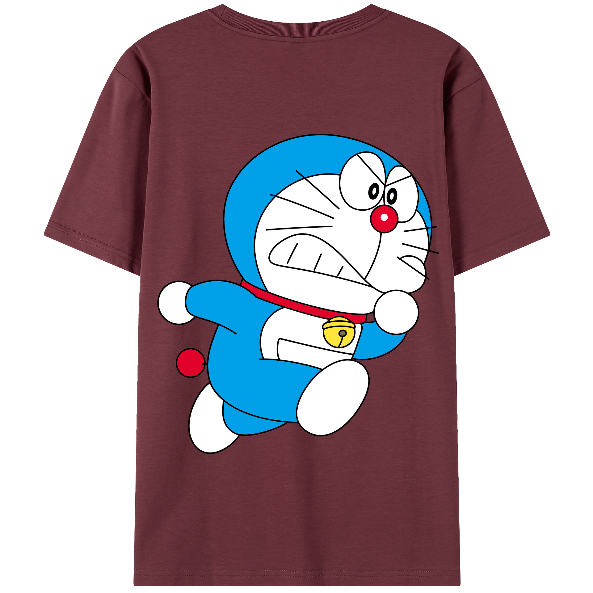 （画像用） ドラえもん Doraemon 綿100％半袖Tシャツ（背面プリント）